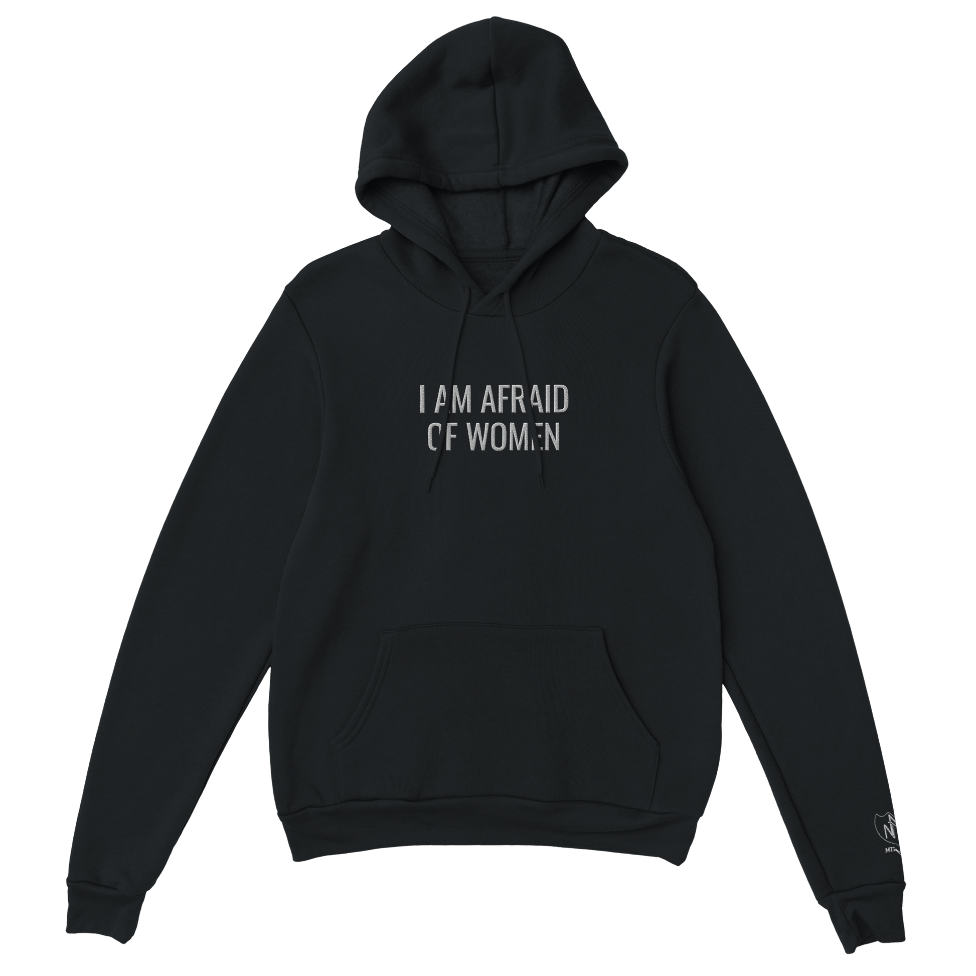 iam-afraid-of-woman-hoodie-black